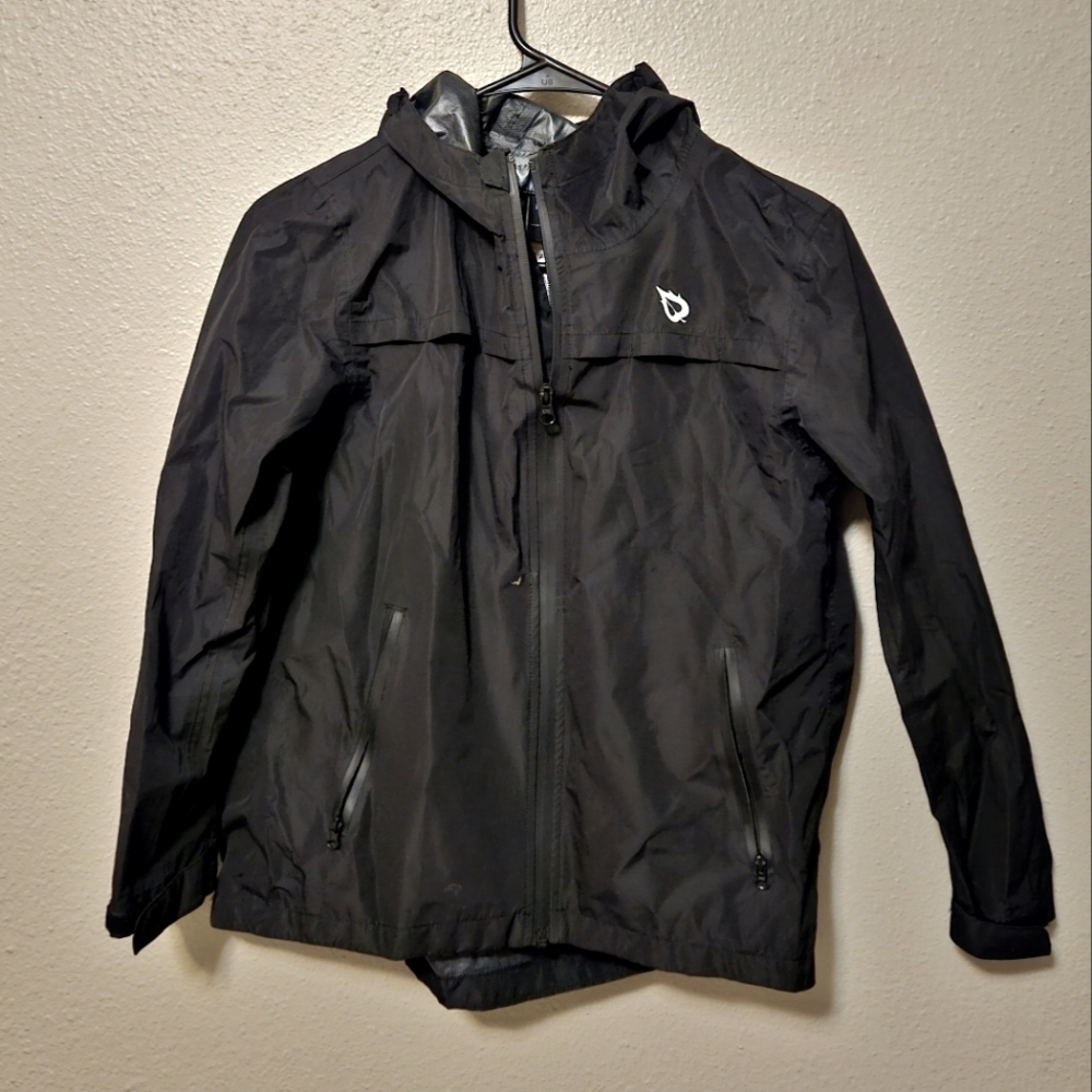 Boys Raincoat, Medium, Black